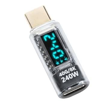 USB-C Adapter Power Messer PD 240W