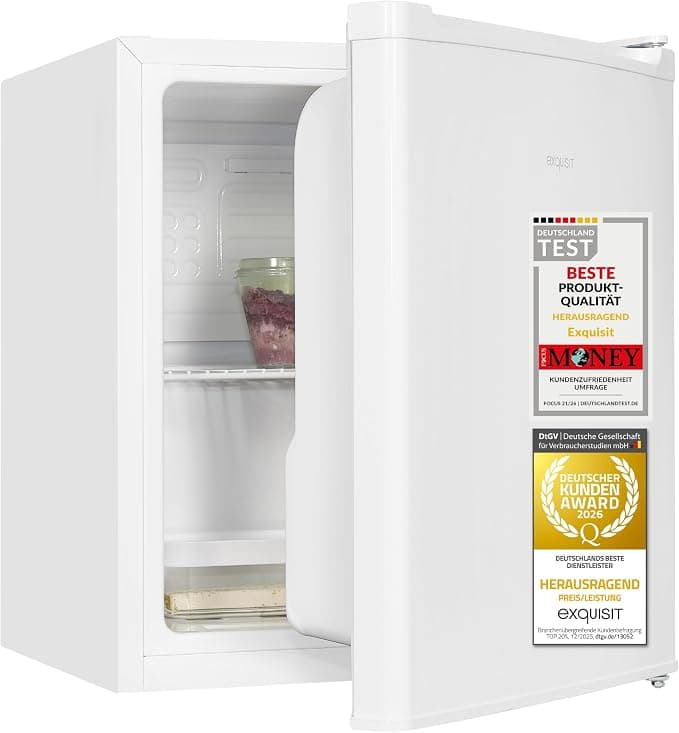 Exquisit KB505-V-040E Mini-Kühlschrank 40 l