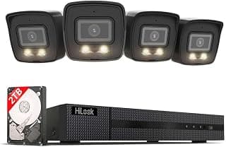 HiLook by HIKVISION 8× 8-MP-Turret-Set