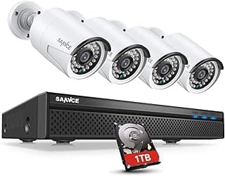 SANNCE 5MP PoE-Set mit 8-Kanal-NVR