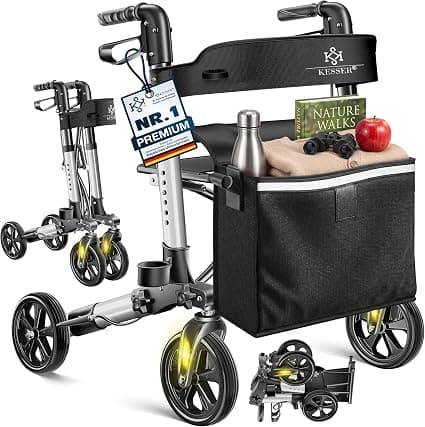 KESSER Aluminium-Rollator-Set