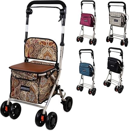 Mobiclinic Coliseo Rollator mit Einkaufstasche