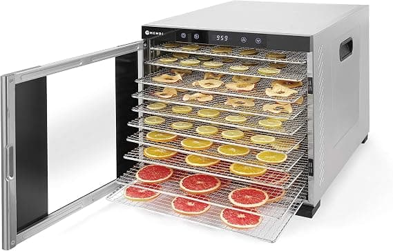 HENDI 10 plateaux inox