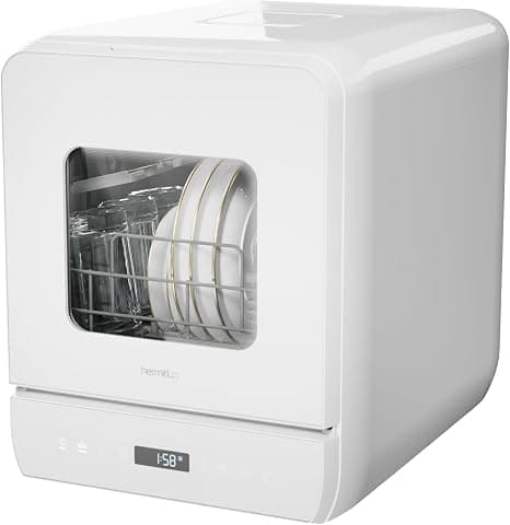Hermitlux mini lave-vaisselle 6+1 programmes