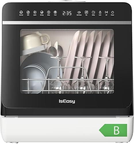 IsEasy mini lave-vaisselle de table 7+3 programmes