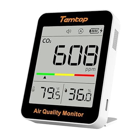Temtop Moniteur de CO₂ C1