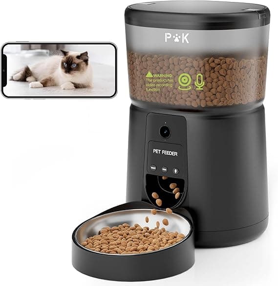 PUPPY KITTY Mangiatoia con telecamera