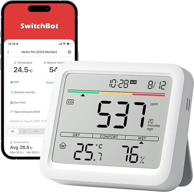 SwitchBot rilevatore di CO₂