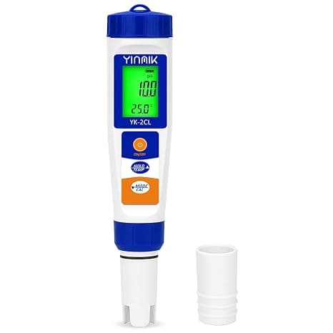 YINMIK Tester cloro pH per piscina 7 in 1