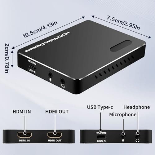 ACHAVE HDMI 3.1 Video Capture Card