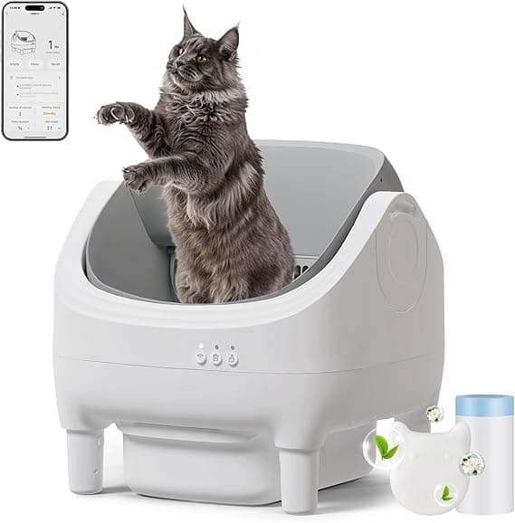 JUMMICO XXL zelfreinigende kattenbak
