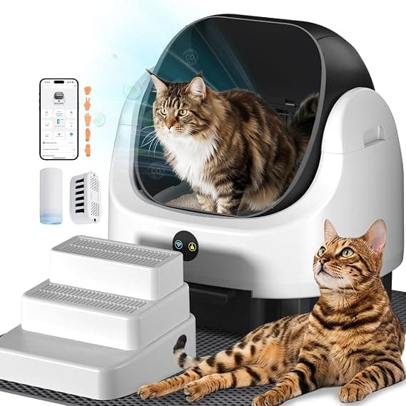 EYESUN Open Top zelfreinigende kattenbak 70L