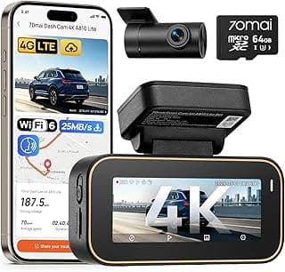 70mai A810 Lite 4K voor en achter