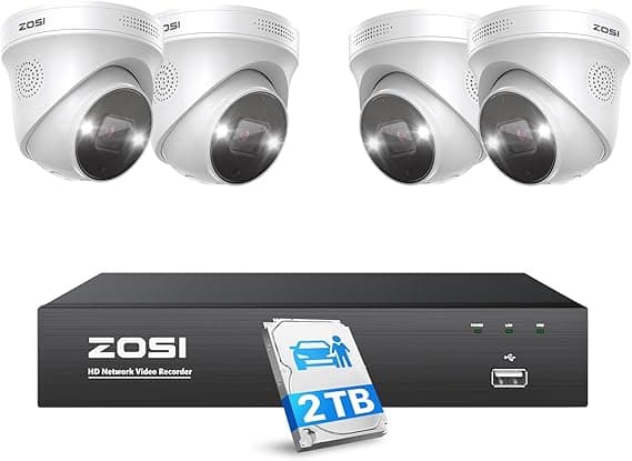 ZOSI 5MP PoE-set