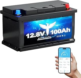 Elfhub LiFePO4 12 V 100 Ah Bluetooth