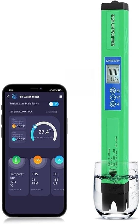 STRAFBRG 5-in-1 Bluetooth-pH-meter