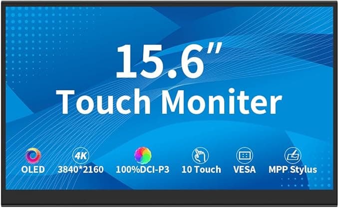 Magedok 15,6 inch 4K OLED touchscreen-monitor