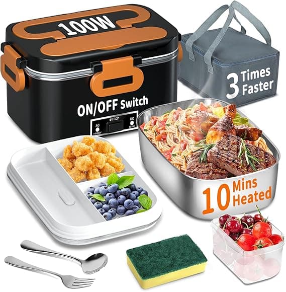 SOOOEC elektrische lunchbox 1,8 l