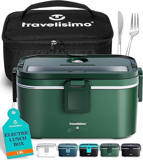 TRAVELISIMO elektrische lunchbox 1,8 l